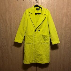 Cara Santana x Apt. 9 Neon Green Coat